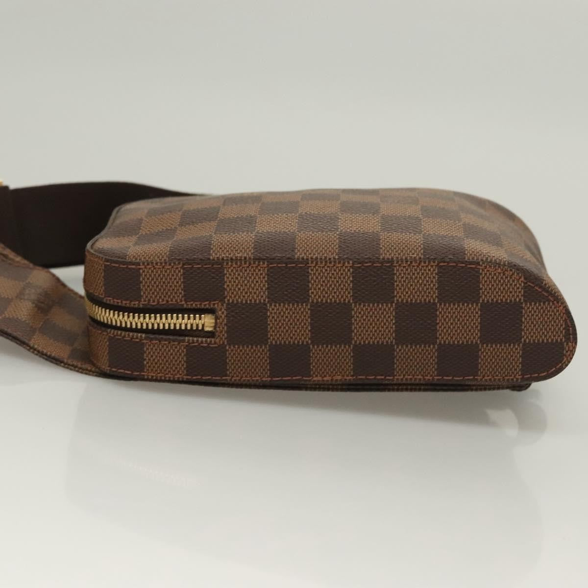 Louis Vuitton Geronimos Waist Bag Damier, BROWN, CANVAS, Shoulder bag