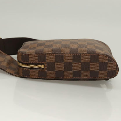 Louis Vuitton Geronimos Waist Bag Damier, BROWN, CANVAS, Shoulder bag