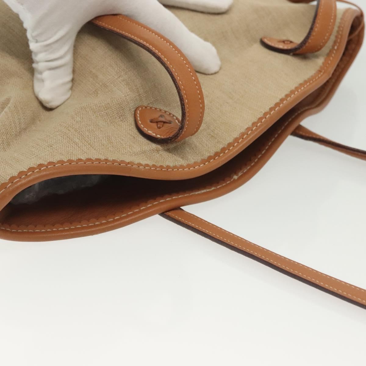 Loewe Vintage Shoulder Bag Canvas, BEIGE, CANVAS, Shoulder bag