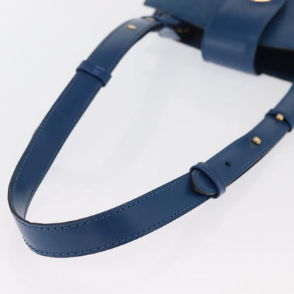 Louis Vuitton Cluny Shoulder Bag Epi Leather, BLUE, LEATHER, Shoulder bag