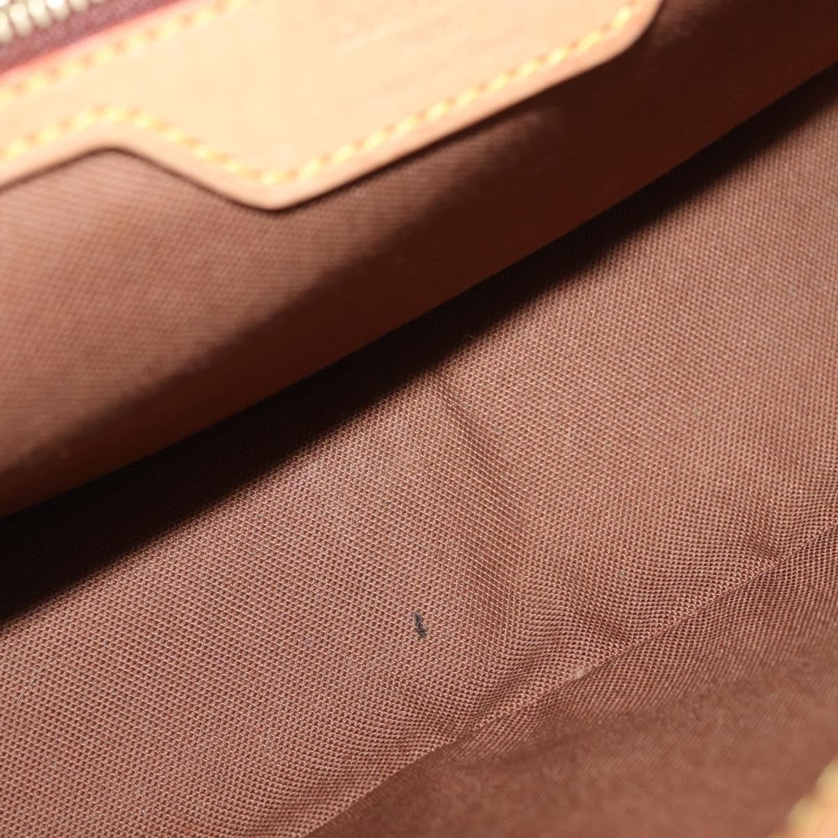Louis Vuitton Sologne Handbag Monogram Canvas, Brown, Canvas, Shoulder Bag