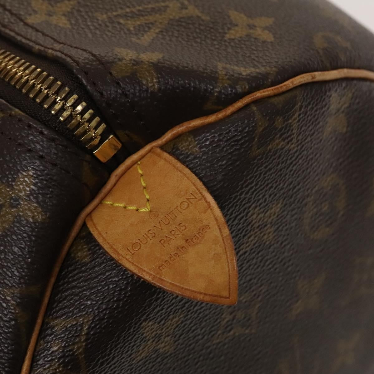 Louis Vuitton Keepall Bag Monogram Canvas, BROWN, CANVAS, Travel bag