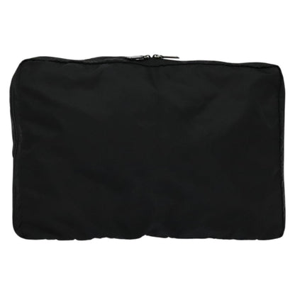 Prada Travel Duffle Bag Nylon, BLACK, NYLON, Travel bag