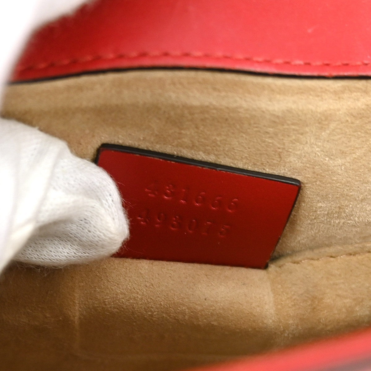 Gucci Sylvie Shoulder Bag Leather, RED, LEATHER, Shoulder bag