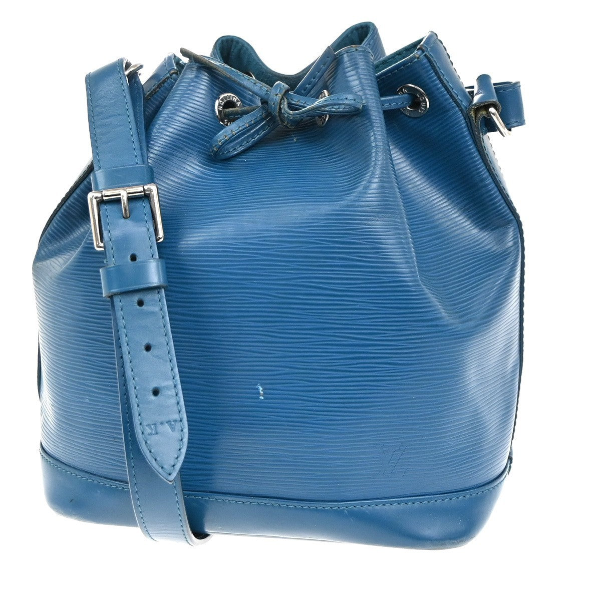Louis Vuitton Noe Handbag Epi Leather, BLUE, LEATHER, Shoulder bag