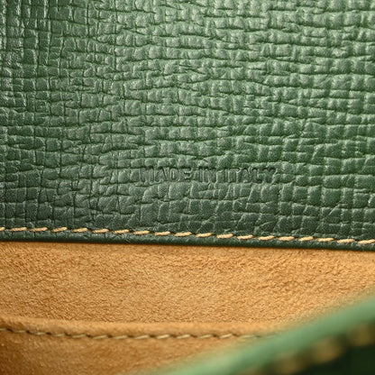 Loewe Vintage Shoulder Bag Leather, GREEN, LEATHER, Shoulder bag