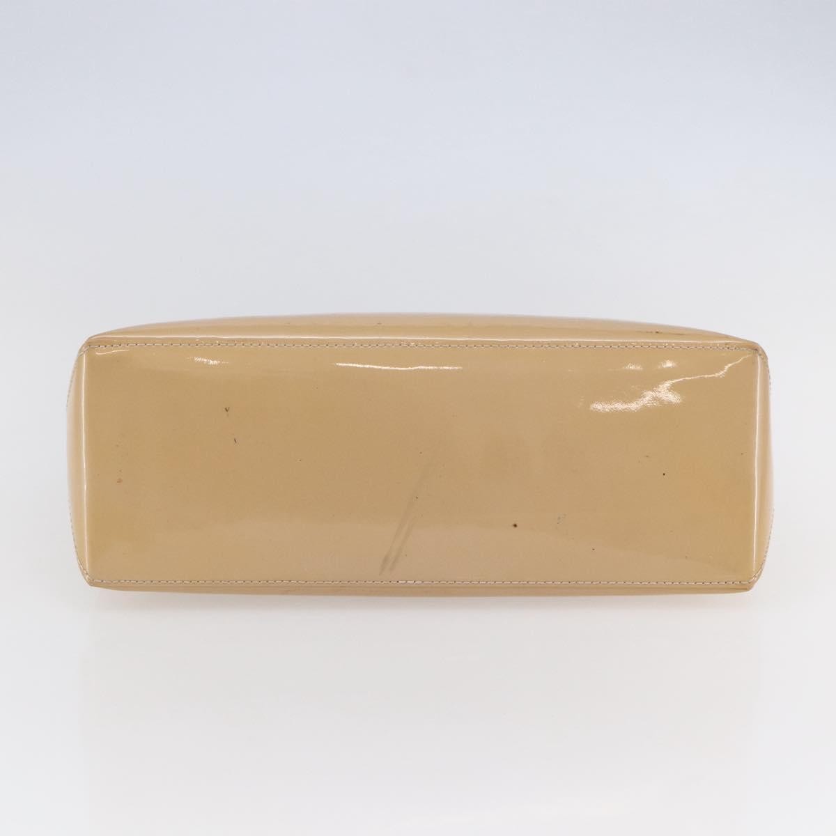 Louis Vuitton Wilshire Handbag Monogram Vernis, BEIGE, PATENT_LEATHER, Handbag