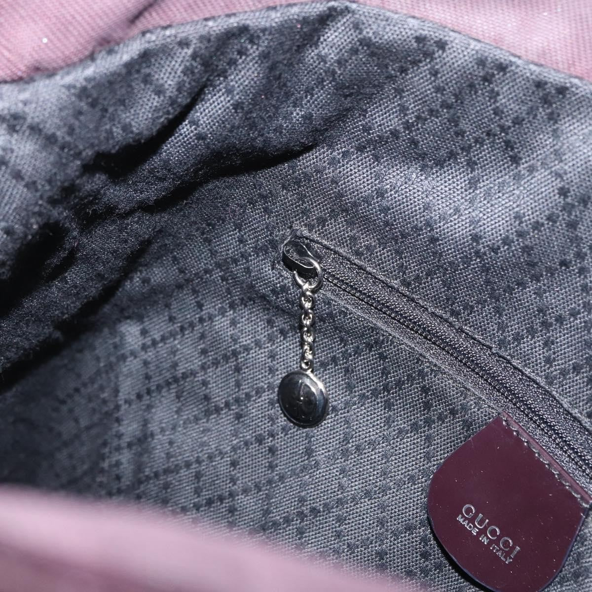 Gucci Bamboo tote bag Canvas, Purple, Canvas, Tote Bag