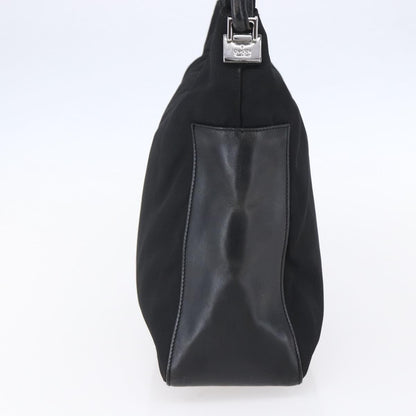 Gucci Zip Hobo Canvas, BLACK, CANVAS, Shoulder bag