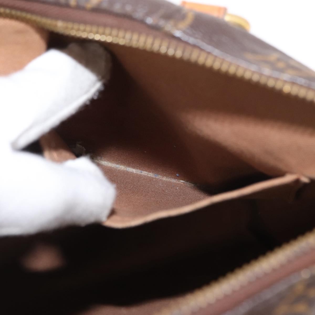 Louis Vuitton Porte-Documents Jour NM Bag Macassar Monogram Canvas, BROWN, CANVAS, Shoulder bag