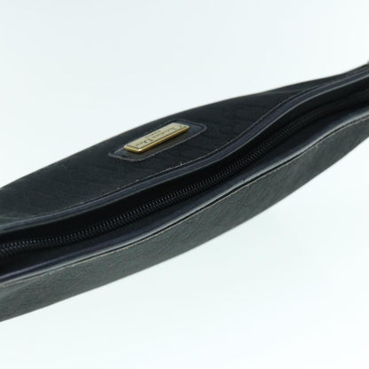 Christian Dior Vintage Trotter Pouch Diorissimo Canvas, BLACK, CANVAS, Clutche & pouche
