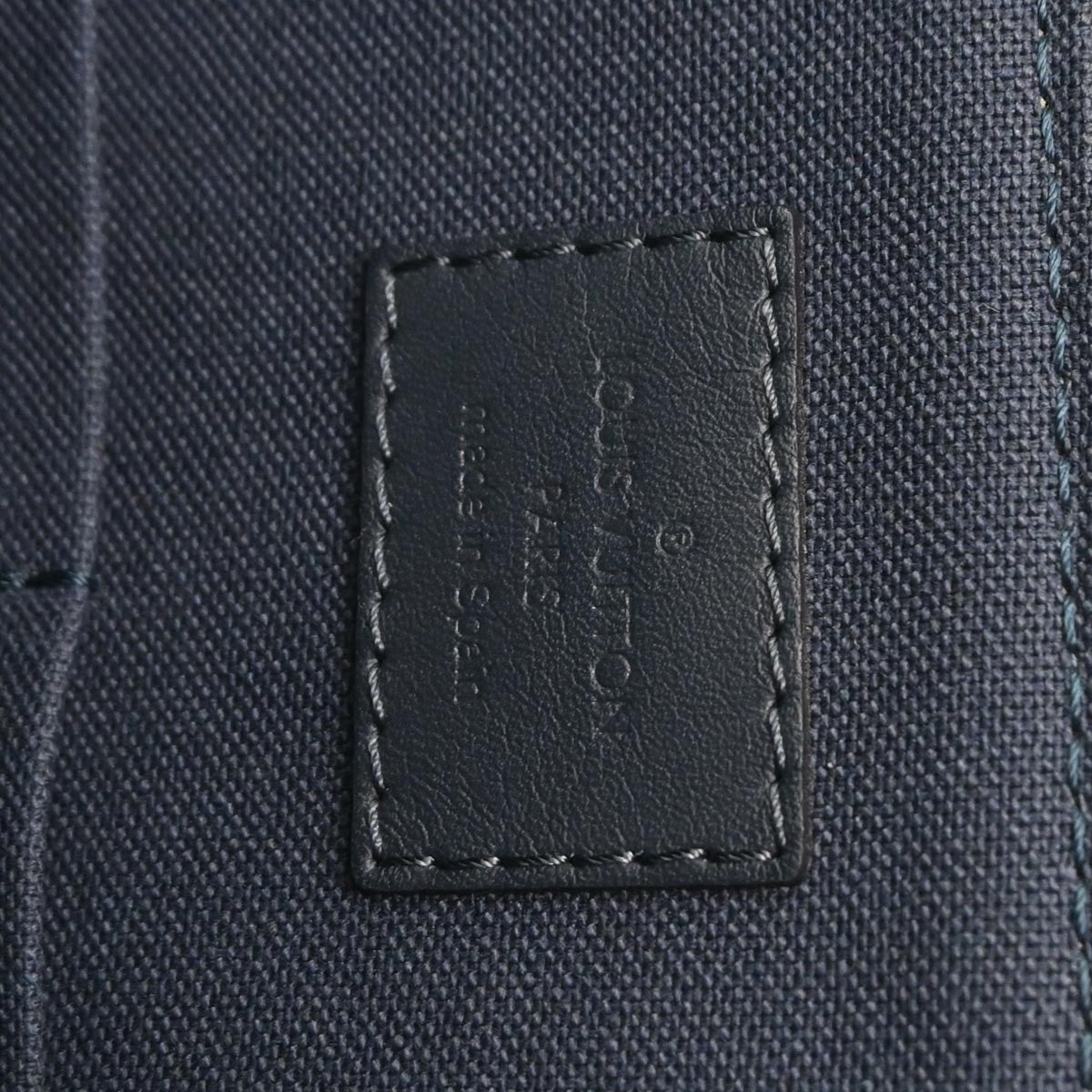 Louis Vuitton Porte-Documents Jour Bag Damier Infini Leather, NAVY, LEATHER, Briefcase