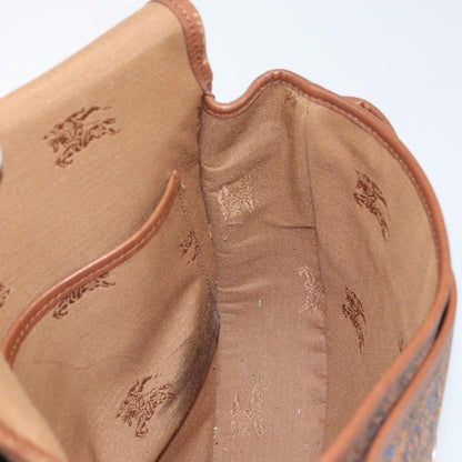 Burberry Flap Shoulder Bag Canvas, BROWN, CANVAS, Shoulder bag