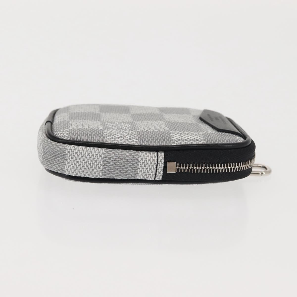 Louis Vuitton Modular Pouch Limited Edition Damier Graphite 3D, GRAY, CANVAS, Clutche & pouche