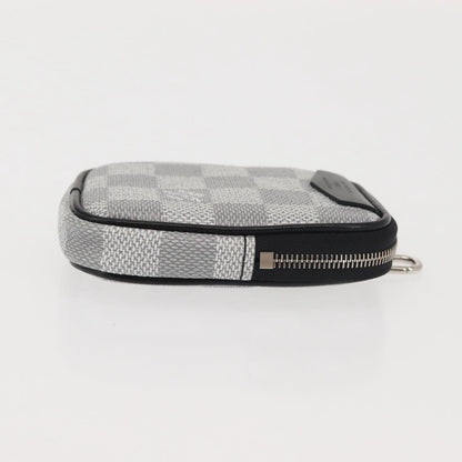 Louis Vuitton Modular Pouch Limited Edition Damier Graphite 3D, GRAY, CANVAS, Clutche & pouche