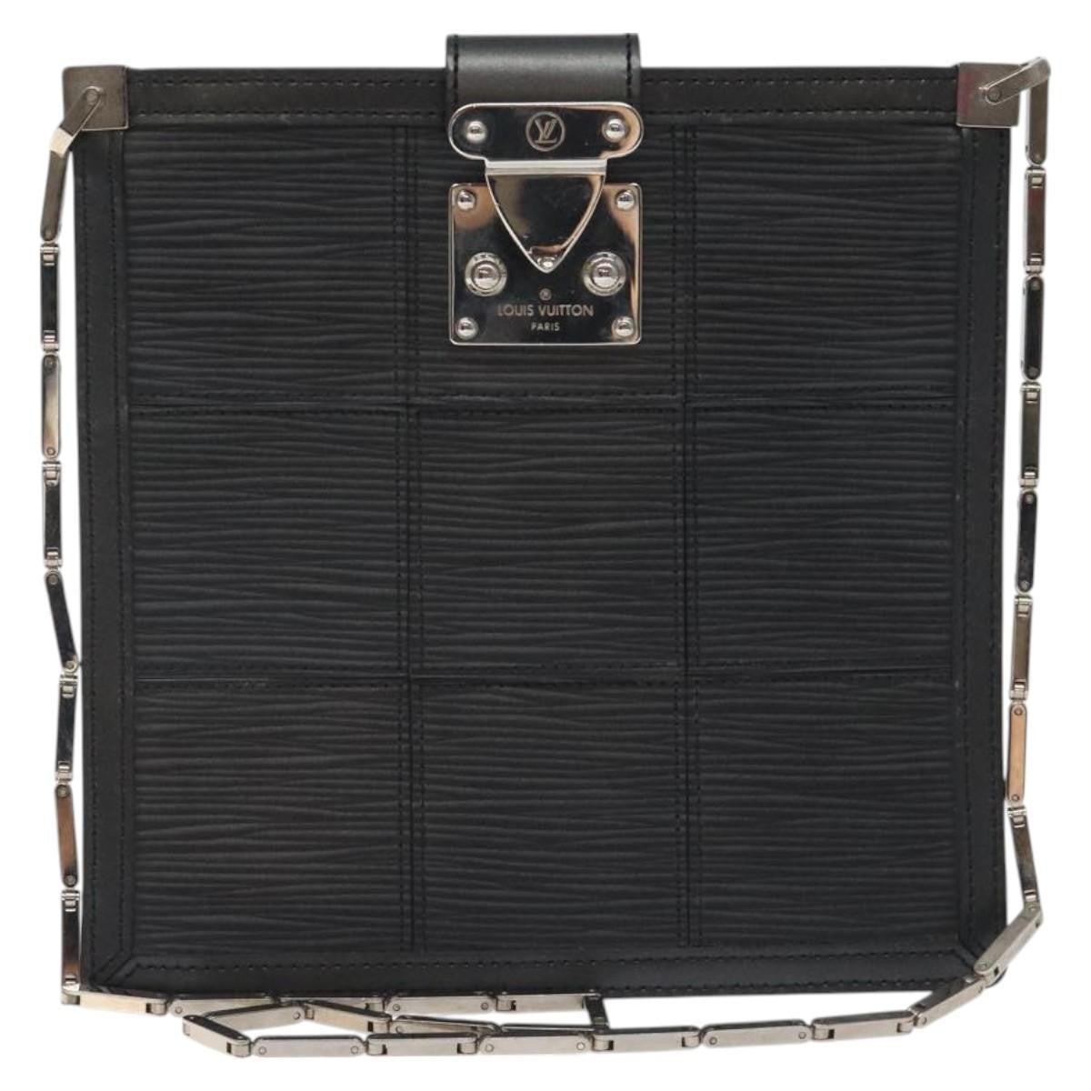 Louis Vuitton Mojito Handbag Stretch Epi Leather, BLACK, LEATHER, Handbag