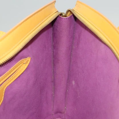 Louis Vuitton Saint Jacques Handbag Epi Leather, YELLOW, LEATHER, Handbag