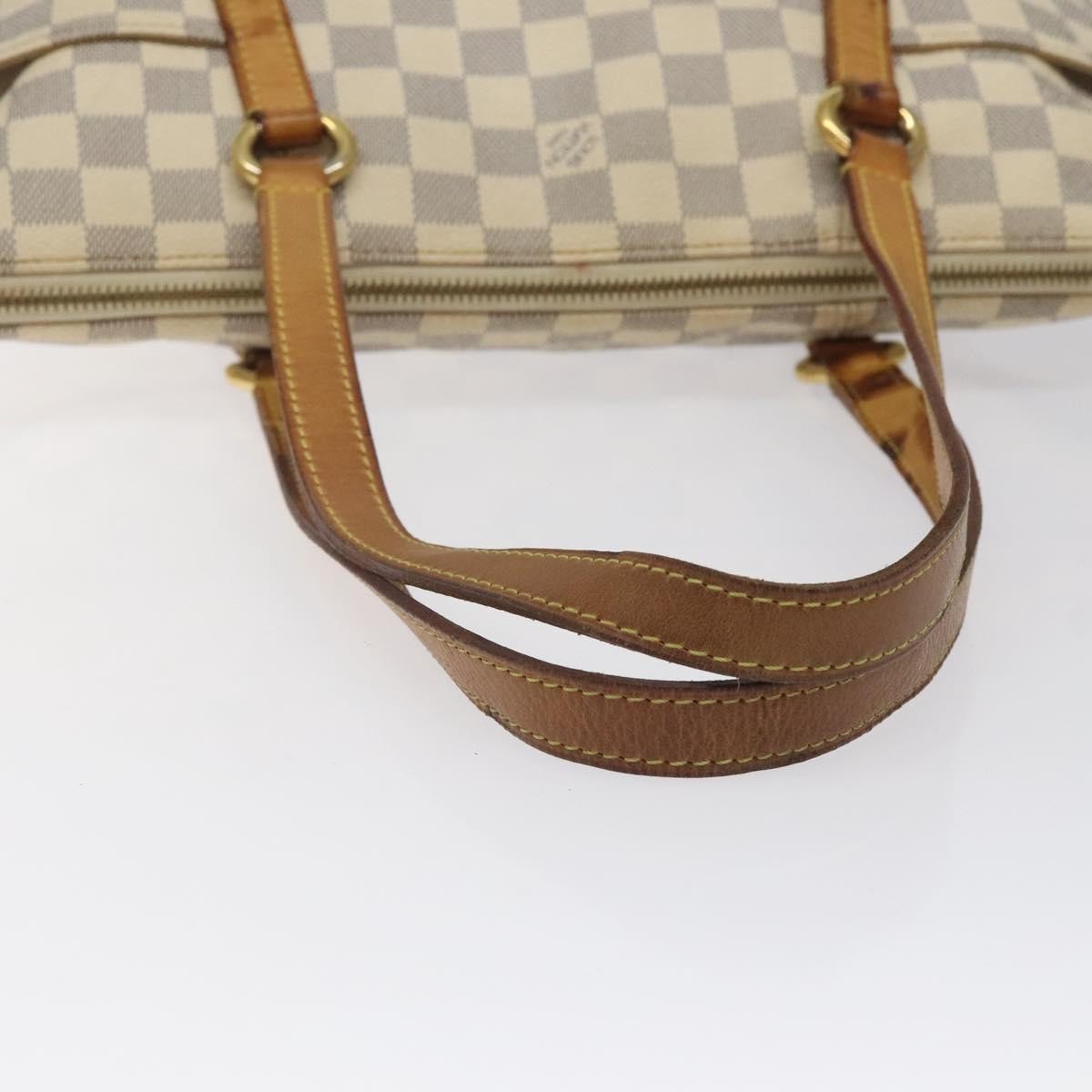 Louis Vuitton Totally Handbag Damier, WHITE, CANVAS, Handbag