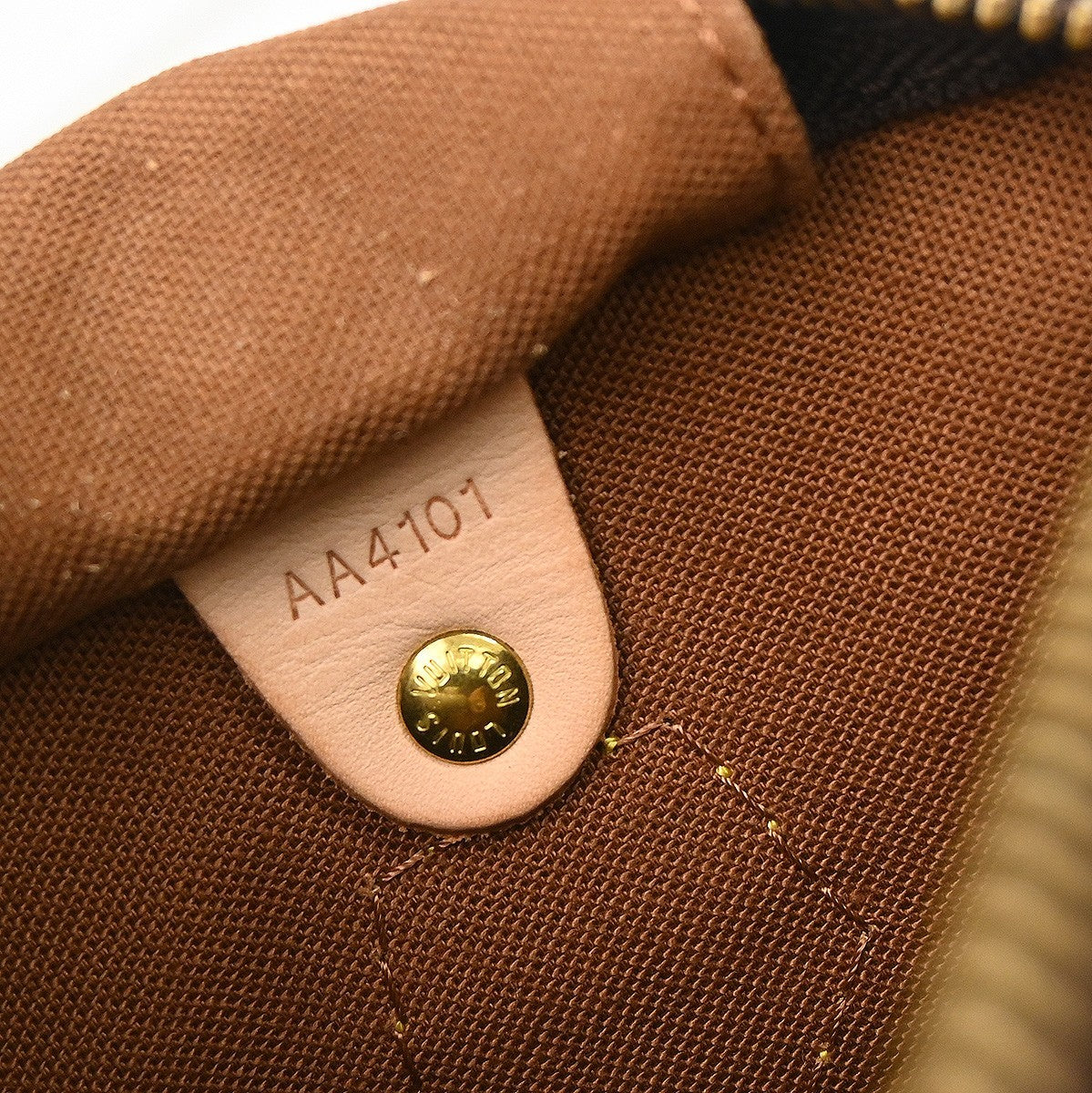 Louis Vuitton Speedy Handbag Monogram Canvas, Brown, Canvas, Handbag