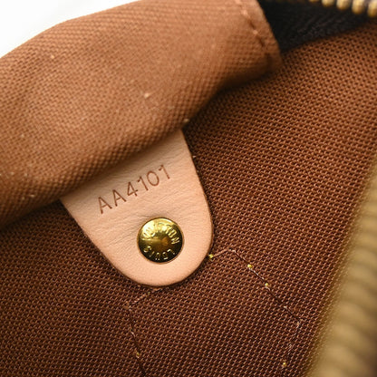 Louis Vuitton Speedy Handbag Monogram Canvas, Brown, Canvas, Handbag