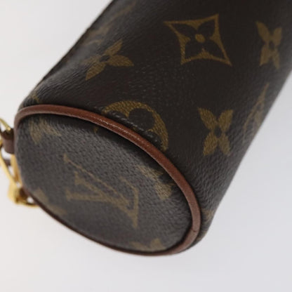 Louis Vuitton Papillon Pochette Monogram Canvas, BROWN, CANVAS, Handbag
