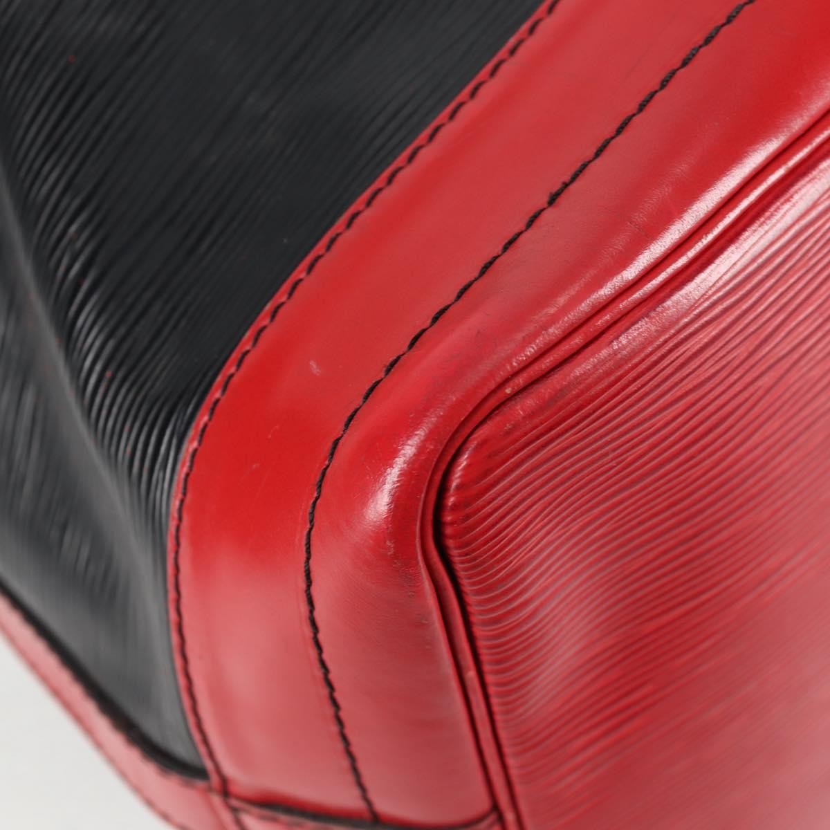 Louis Vuitton Noe Handbag Epi Leather, BLACK, LEATHER, Shoulder bag