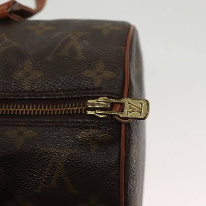 Louis Vuitton Papillon Handbag Monogram Canvas, BROWN, CANVAS, Handbag