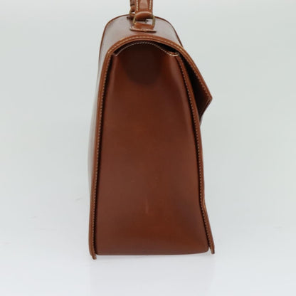Valentino Garavani Vintage Handbag Leather, BROWN, LEATHER, Handbag