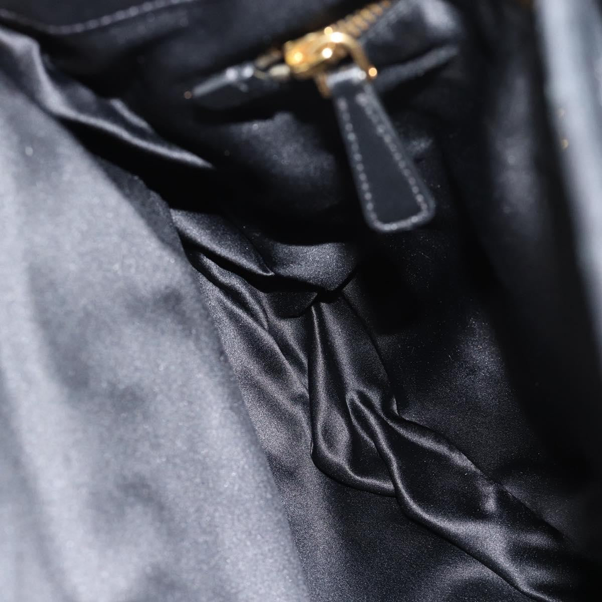 Miu Miu Coffer Convertible Satchel Leather, Black, Leather, Shoulder Bag