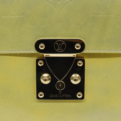 Louis Vuitton Spring Street NM Handbag Monogram Vernis with Monogram Canvas, BEIGE, PATENT_LEATHER, Handbag
