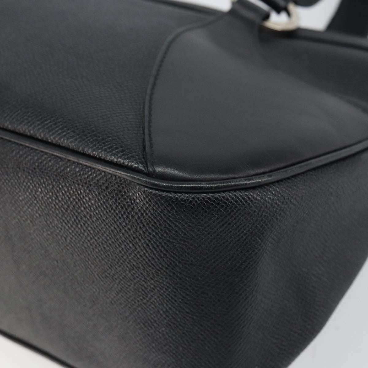 Bvlgari Handbag Leather, BLACK, LEATHER, Handbag