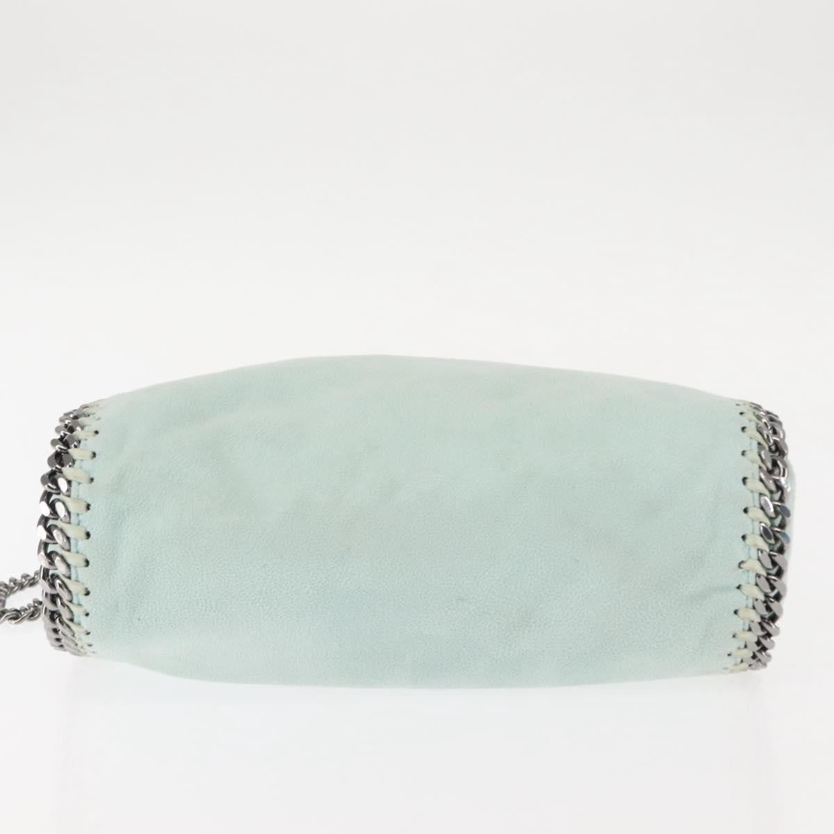 Stella McCartney Falabella Fold Over Crossbody Bag Suede, PINK, SUEDE, Shoulder bag