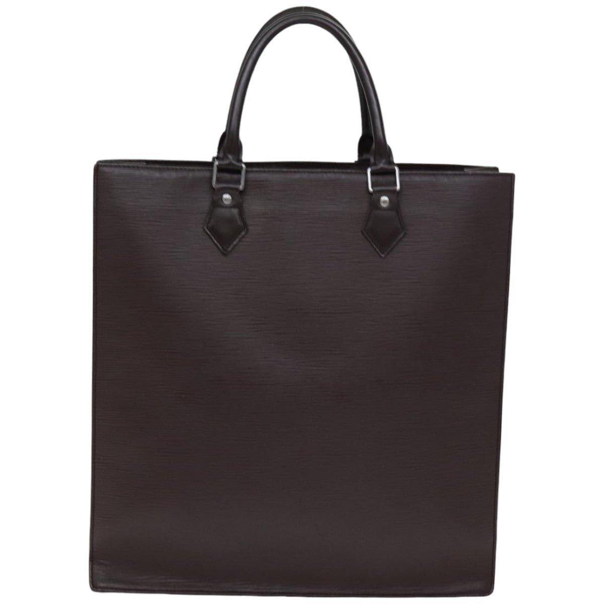 Louis Vuitton Sac Plat Bag Epi Leather, BROWN, LEATHER, Handbag