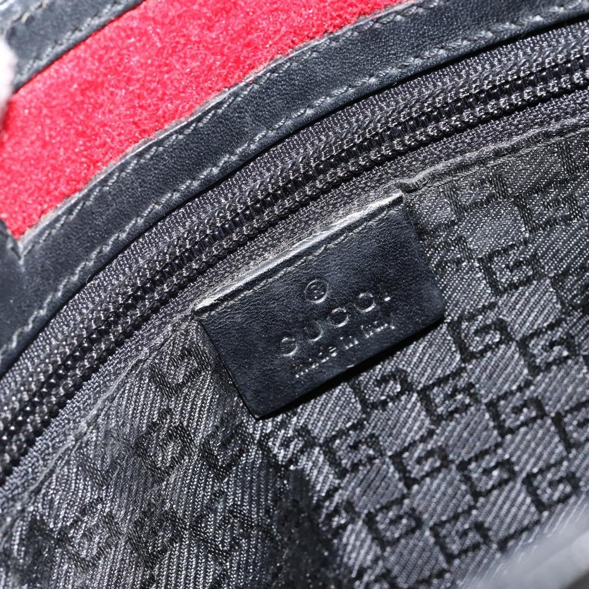 Gucci Front Pocket Messenger Nylon, RED, NYLON, Shoulder bag