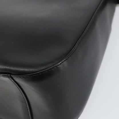 Burberry Nova check Shoulder bag Leather, BLACK, LEATHER, Shoulder bag