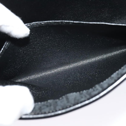 Christian Dior Vintage Trotter Flap Shoulder Bag Canvas, BLACK, CANVAS, Shoulder bag