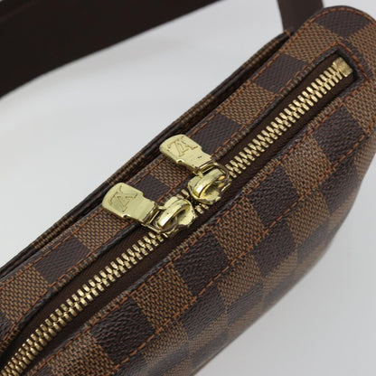Louis Vuitton Geronimos Waist Bag Damier, Brown, Canvas, Shoulder Bag