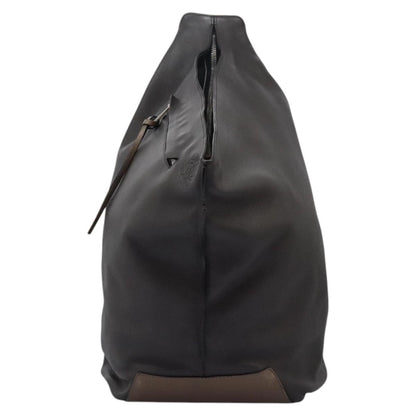 Loewe Anton Sling Bag Leather, Gray, Leather, Backpack