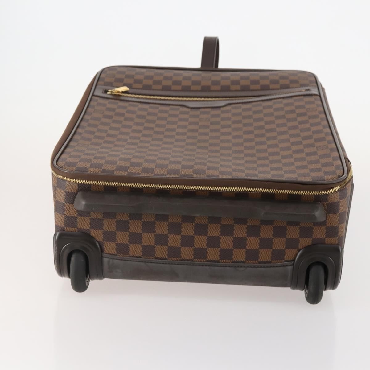 Louis Vuitton Pegase Luggage Damier, Brown, Canvas, Travel Bag