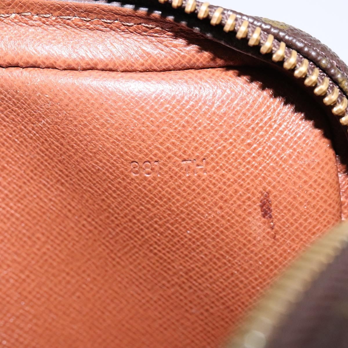 Louis Vuitton Marly Dragonne Clutch Monogram Canvas, BROWN, CANVAS, Clutche & pouche