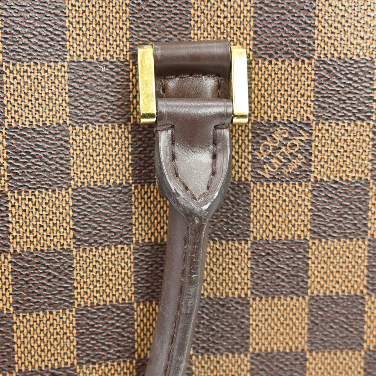 Louis Vuitton Venice Sac Plat Bag Damier, Brown, Canvas, Tote Bag