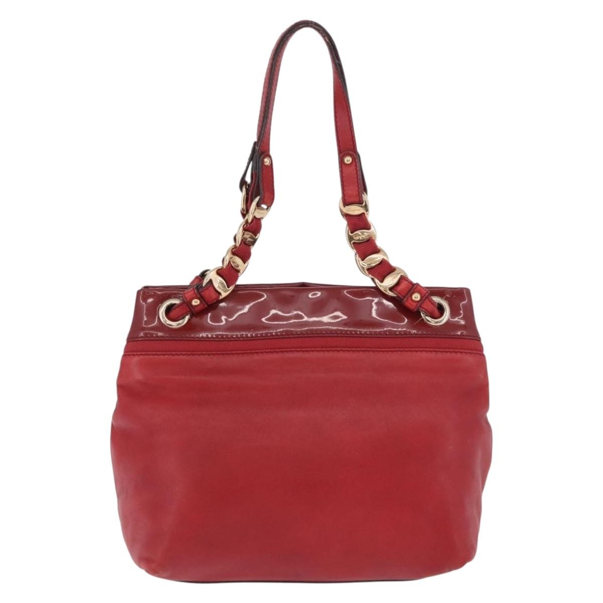 Salvatore Ferragamo Vala tote Leather, RED, LEATHER, Tote bag
