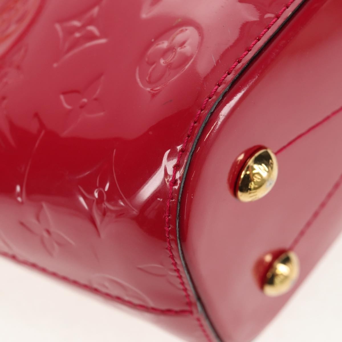 Louis Vuitton Montebello Handbag Monogram Vernis, PINK, PATENT_LEATHER, Handbag