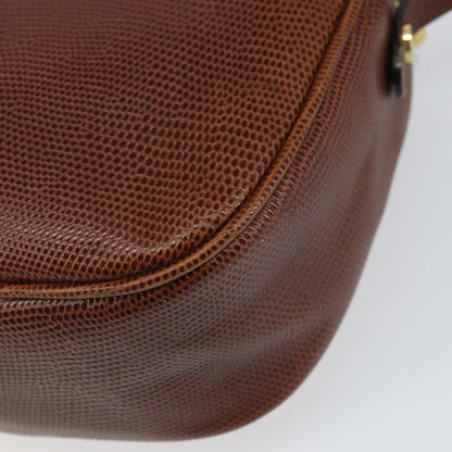 Salvatore Ferragamo Vara Bow camera Shoulder Bag Leather, BROWN, LEATHER, Shoulder bag