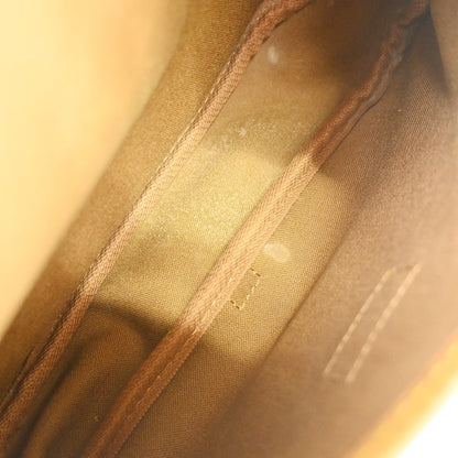 Louis Vuitton Saumur Handbag Monogram Canvas, Brown, Canvas, Shoulder Bag