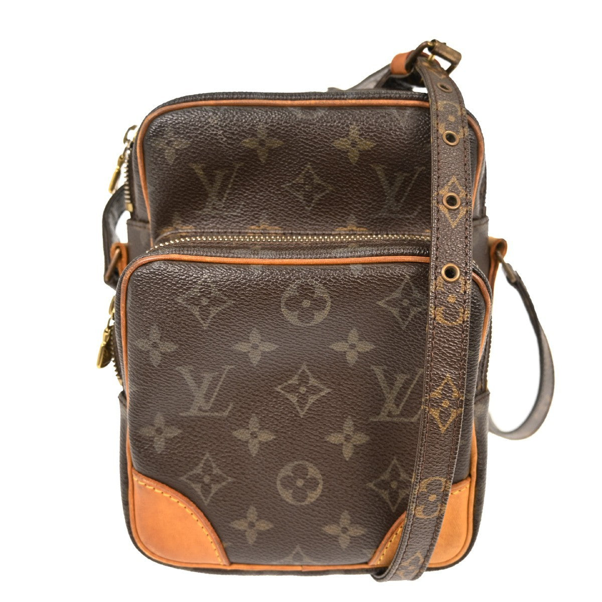 Louis Vuitton Amazone Bag Monogram Canvas, BROWN, CANVAS, Shoulder bag