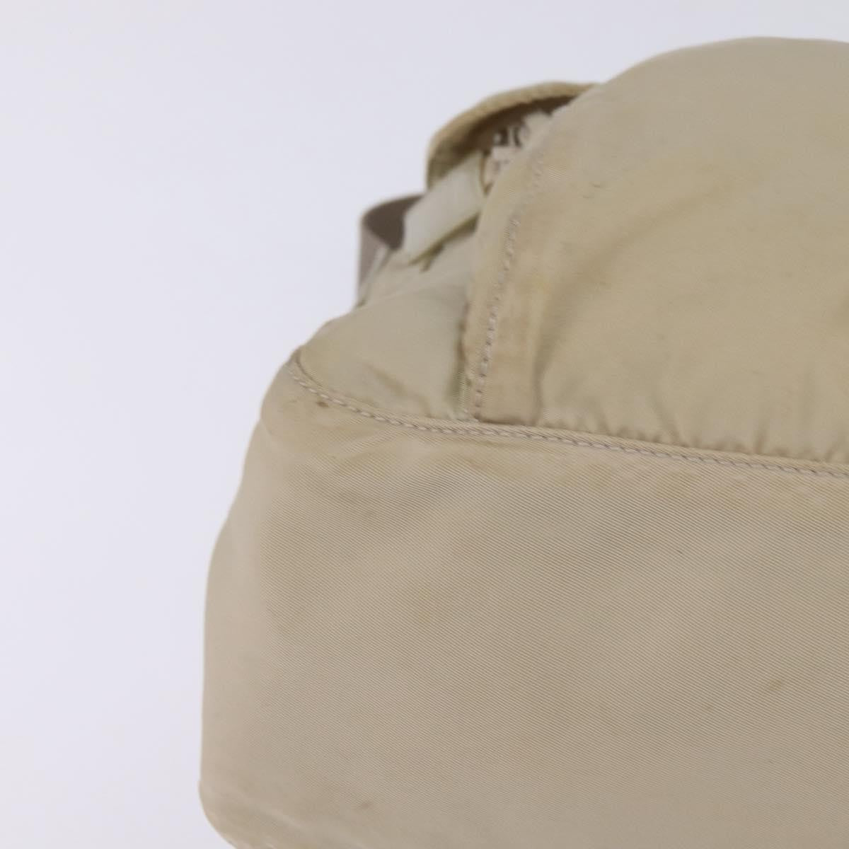 Prada Buckle Messenger Bag Tessuto, BEIGE, NYLON, Crossbody bag