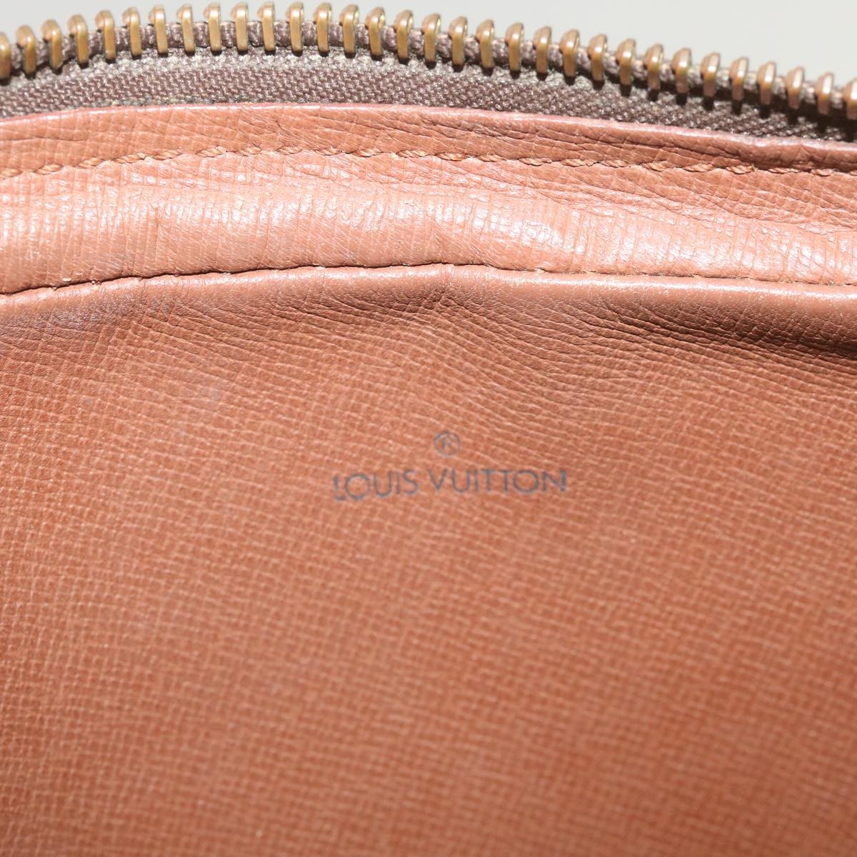 Louis Vuitton Marly Dragonne Clutch Monogram Canvas, BROWN, CANVAS, Clutche & pouche