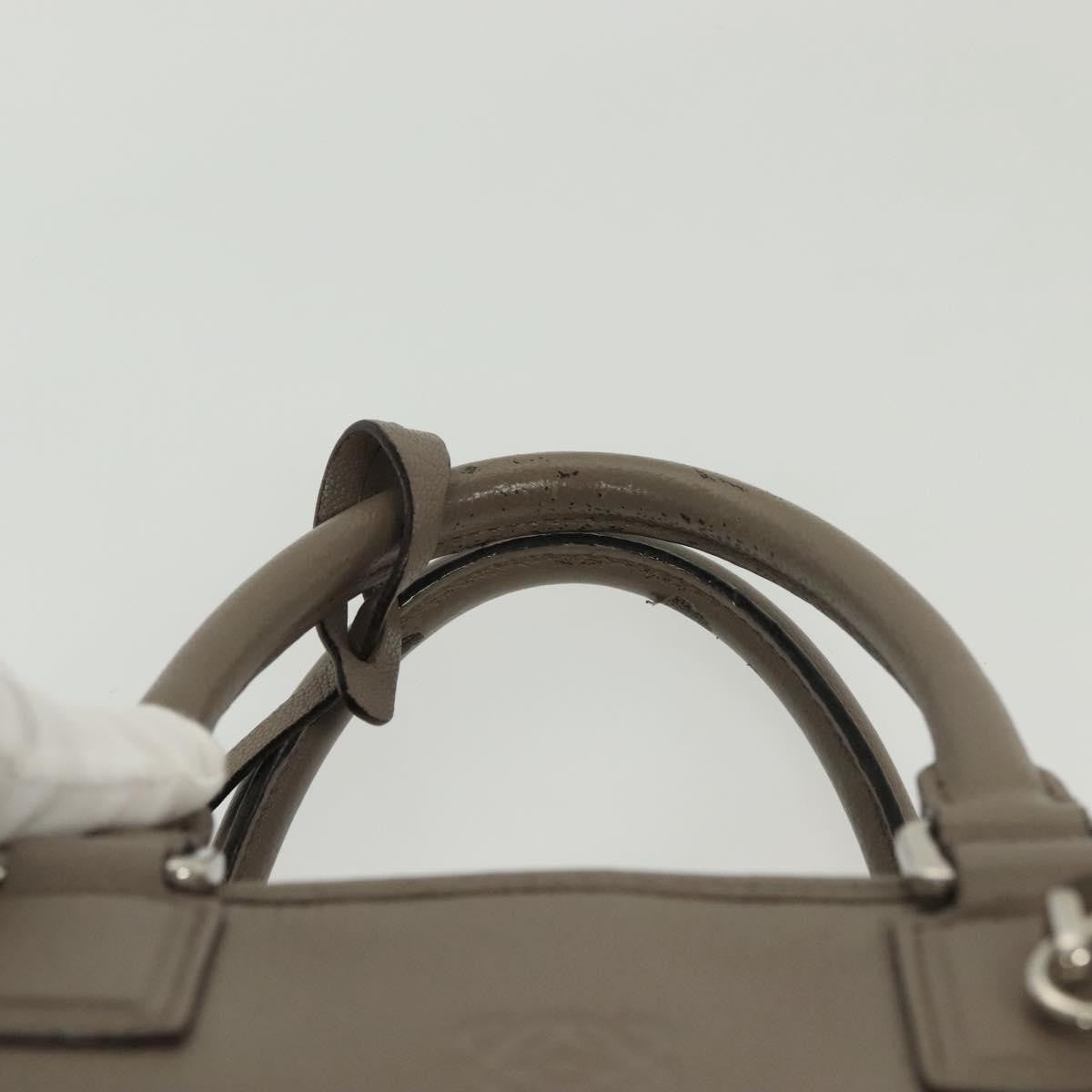 Loewe Amazona Bag Leather, GRAY, LEATHER, Handbag