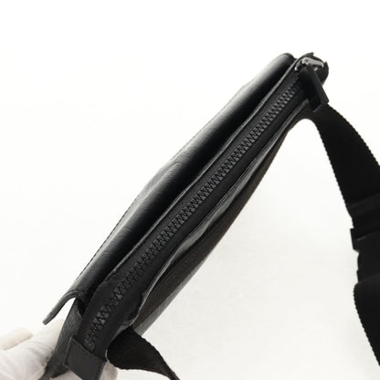 Gucci Waist Bag GG Coated Canvas, BLACK, CANVAS, Shoulder bag